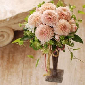 和装用ラウンドブーケ