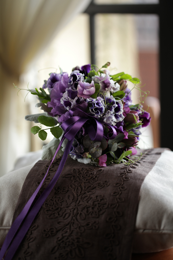 パンジーのブーケ