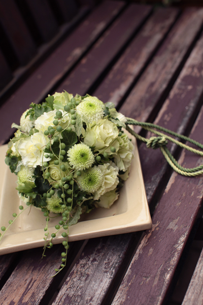 和装ボールブーケ