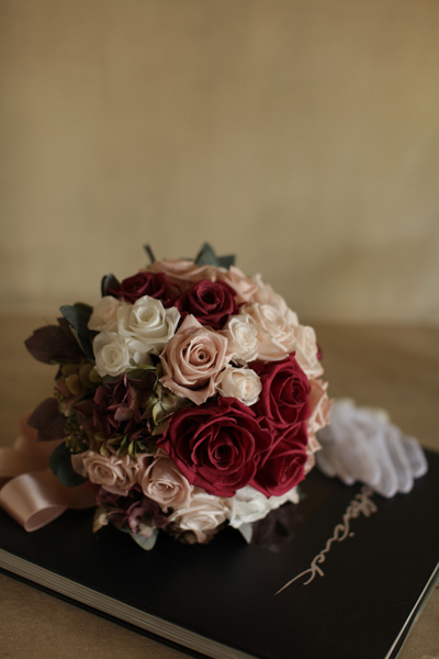 カラードレス用プリザーブドブーケ