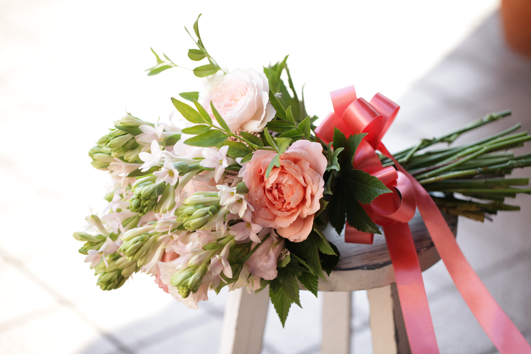 チューべローズのブーケ