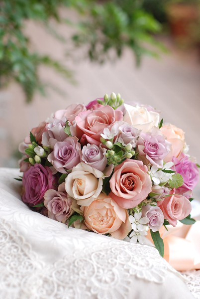 ホワイトスターのブーケ