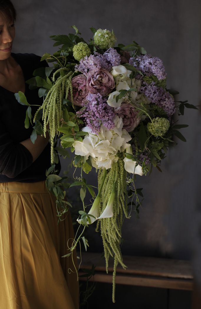 trailing bouquet