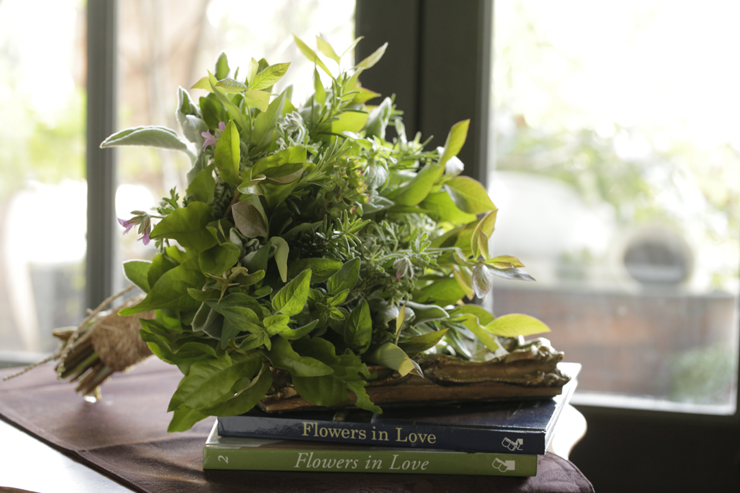 グリーンのクラッチ