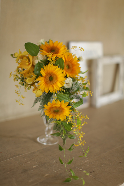 ひまわりブーケ