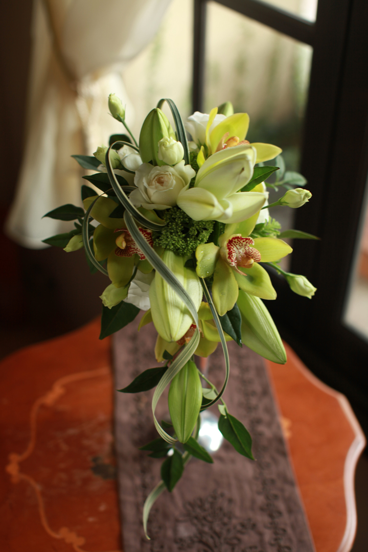 シンビジウムのティアドロップ