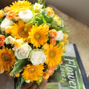ひまわりブーケ