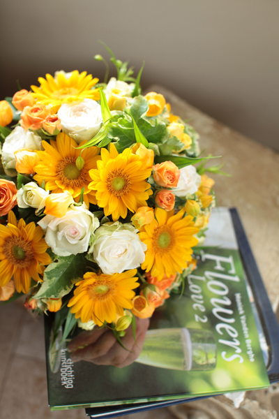 ひまわりブーケ