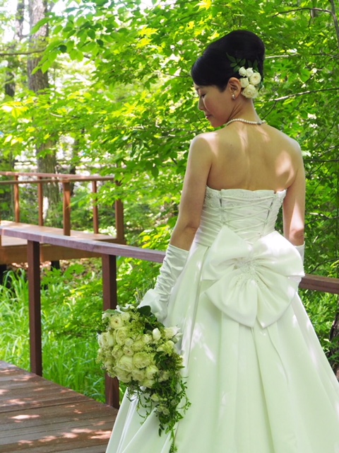 軽井沢での挙式