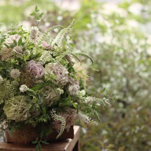 ラビンダのウェディングブーケ