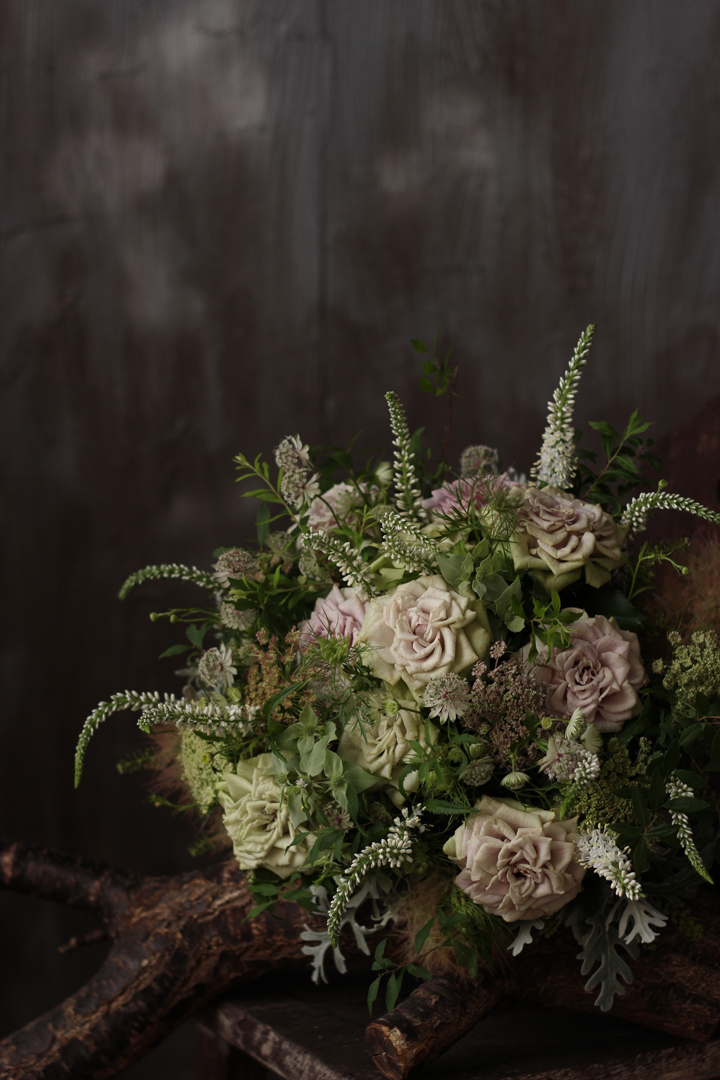 ラビンダのウェディングブーケ