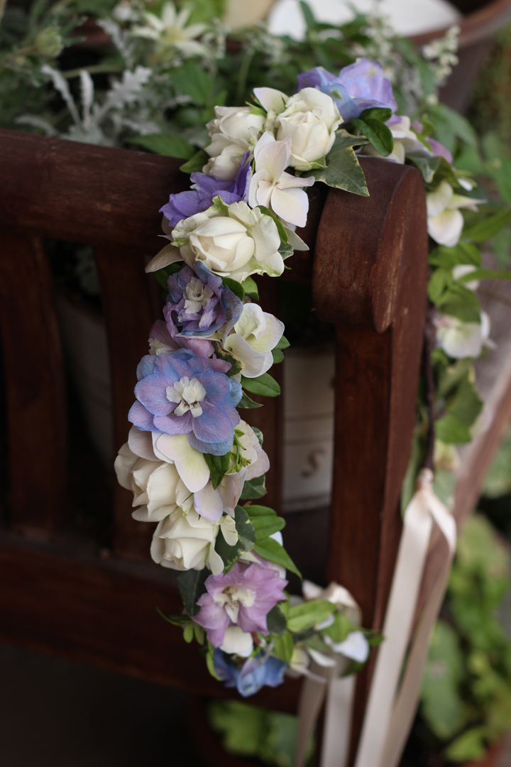 デルフィ二ウムの花冠