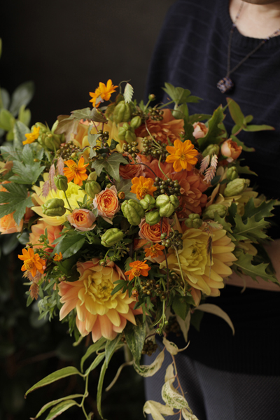 ダリアのブーケ