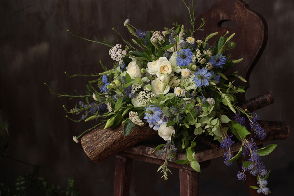 小花のウェディングブーケ