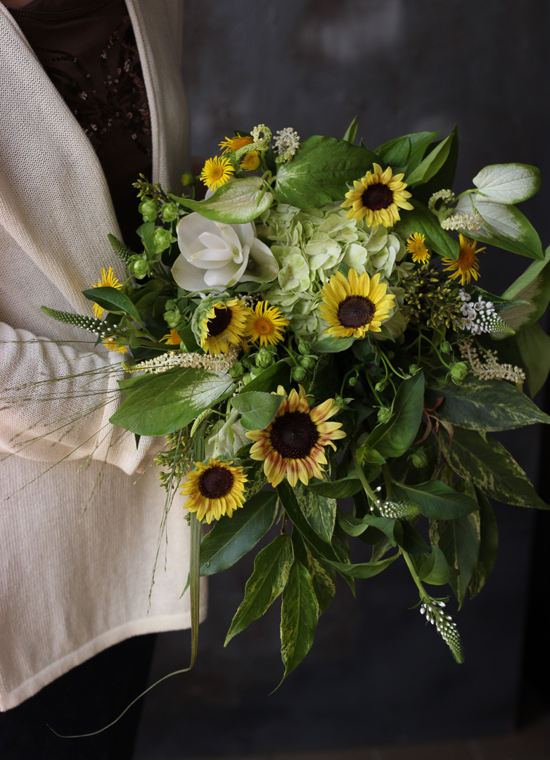 ひまわりブーケ