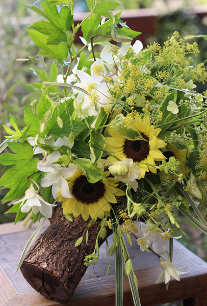 向日葵ブーケ