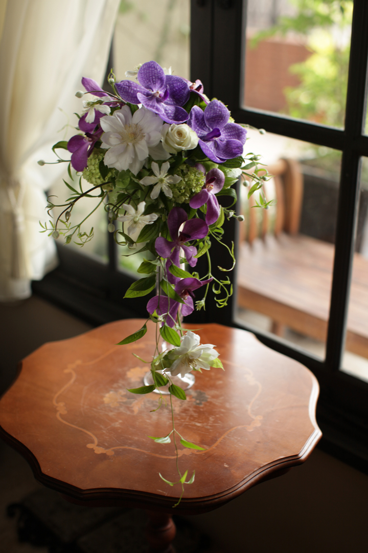 バンダのウェディングブーケ