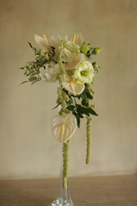 アンスリウムのウェディングブーケ