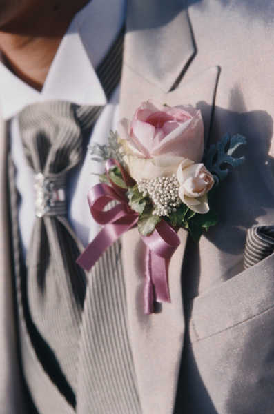 ピンクラウンドブーケ