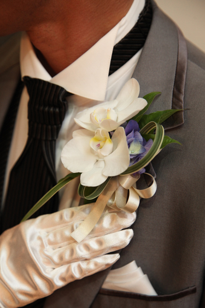 胡蝶蘭ラウンドブーケ