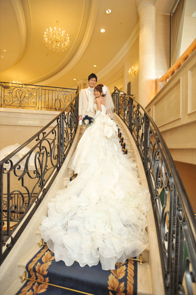 マジョリカブルーのブーケ