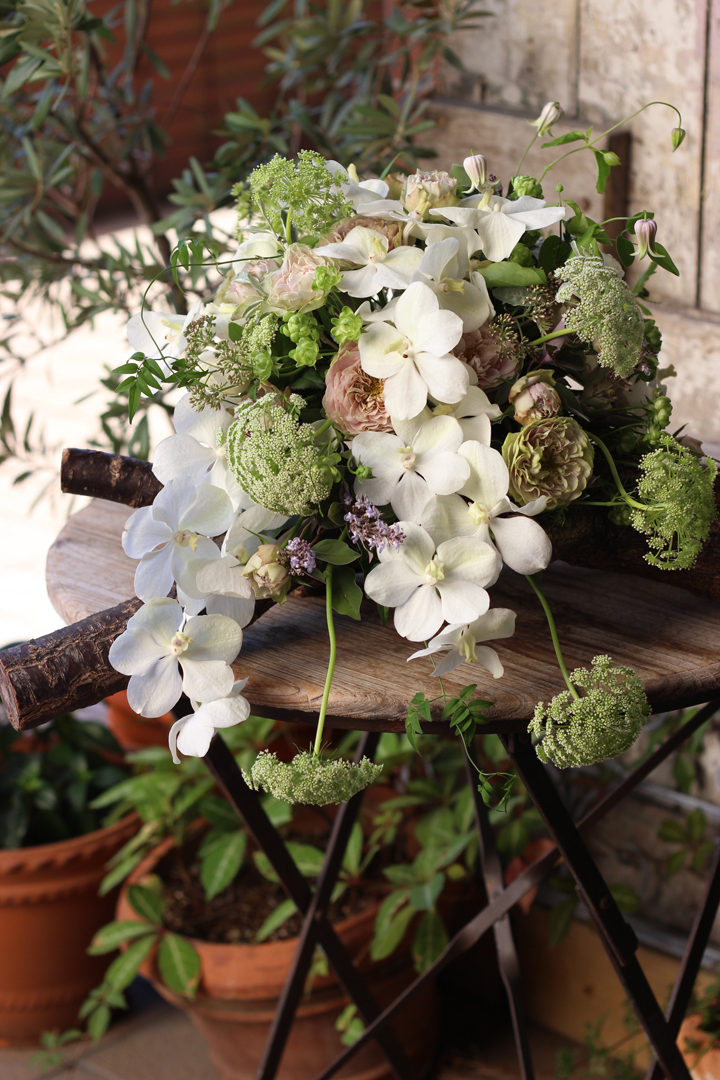 ホワイトバンダのデザインブーケ