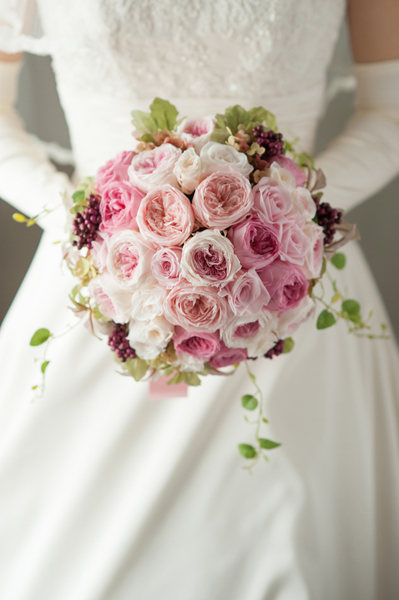 プリザーブドフラワーのブーケ