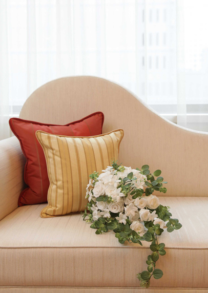 プリザーブドホワイトブーケ