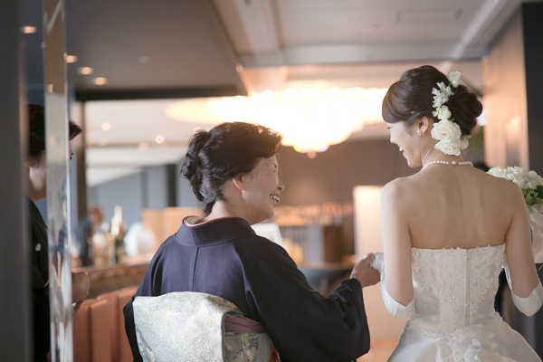 花嫁ラウンドブーケ