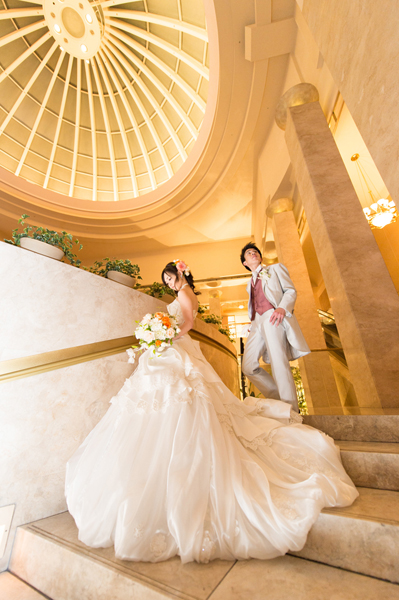 生花ラウンドブーケ