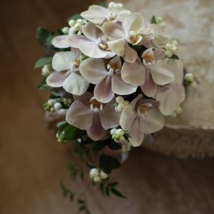 胡蝶蘭のウェディングブーケ