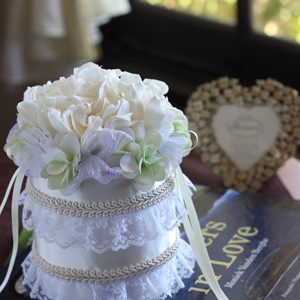 プリザーブドのリングピロー