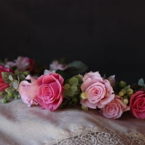 プリザーブドフラワー花冠