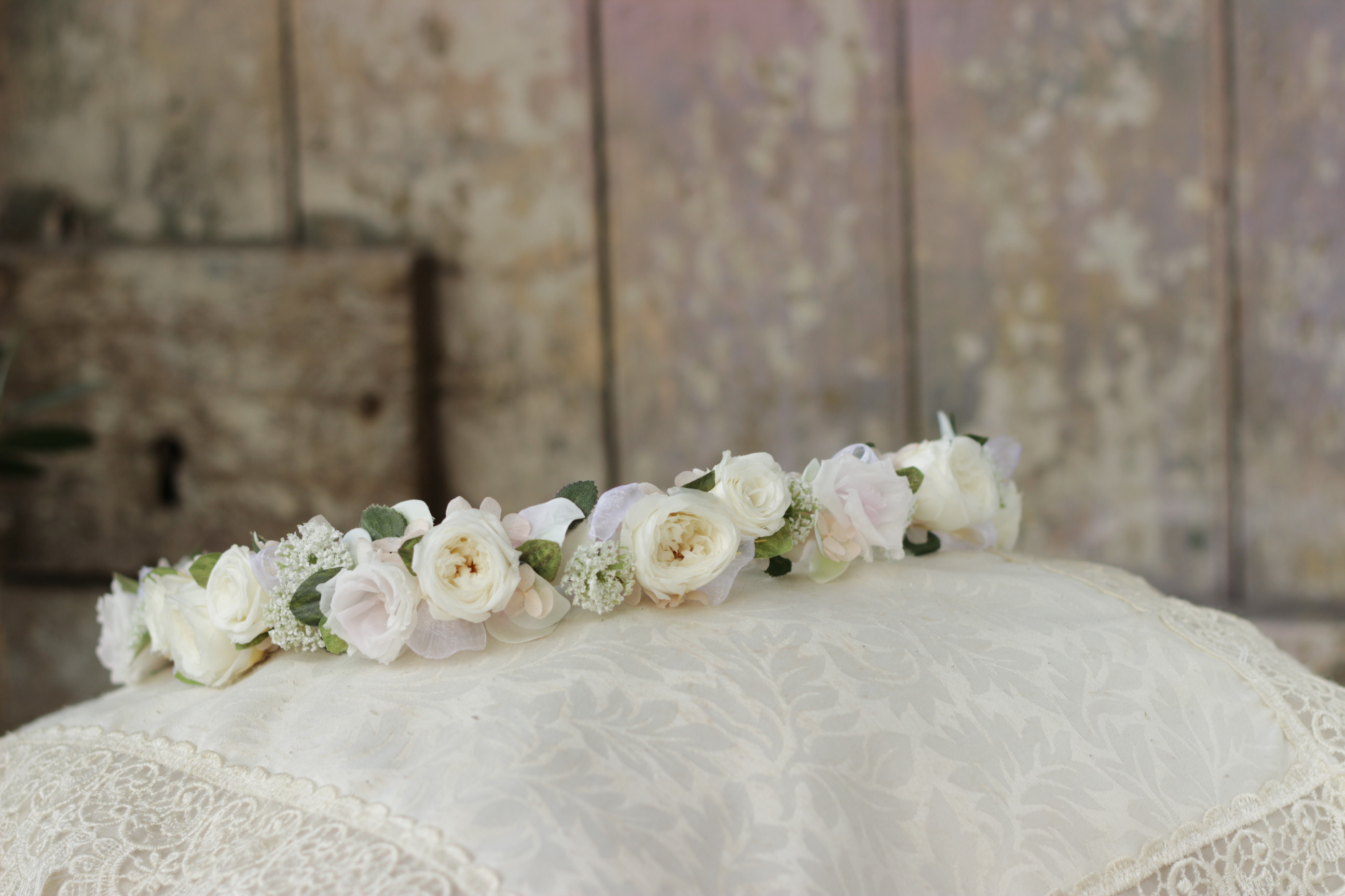 プリザーブドフラワー花冠