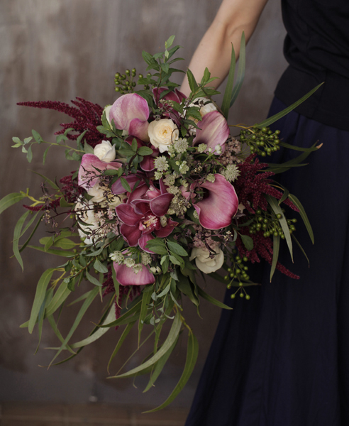 カラークラッチブーケ