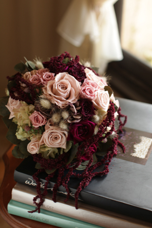 秋のお勧めプリザーブドブーケ