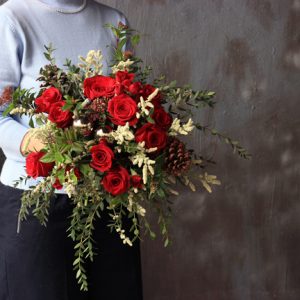 クリスマスクラッチブーケ