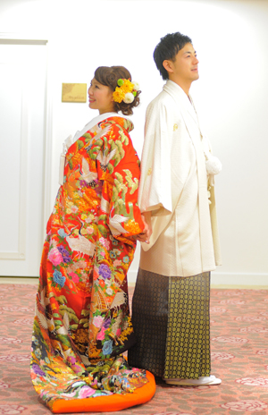 花嫁と花婿
