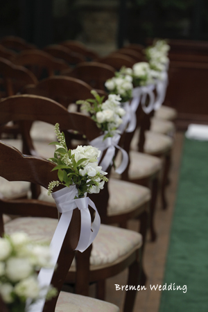 ウェディング会場装花