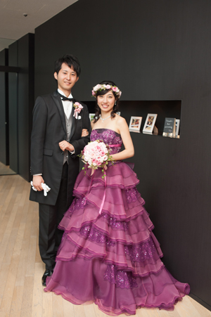 プリザーブドのラウンドブーケ