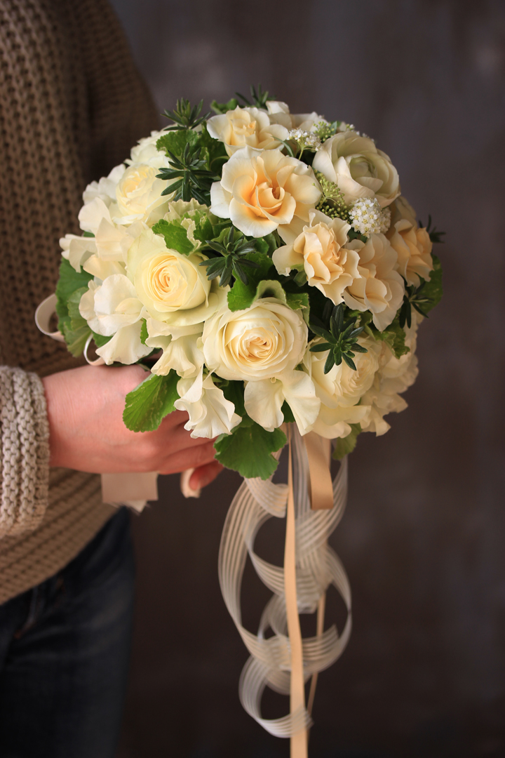 ビクトリアンスタイルのブーケ