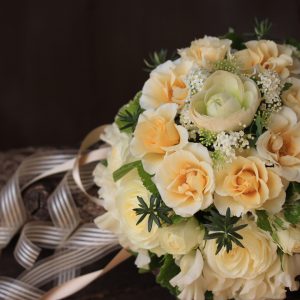 ビクトリアンスタイルのブーケ