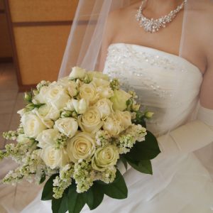 ライラックラウンドブーケ