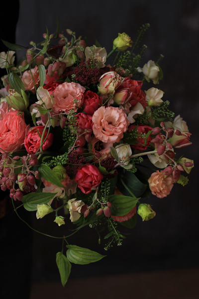 チューリップの花束