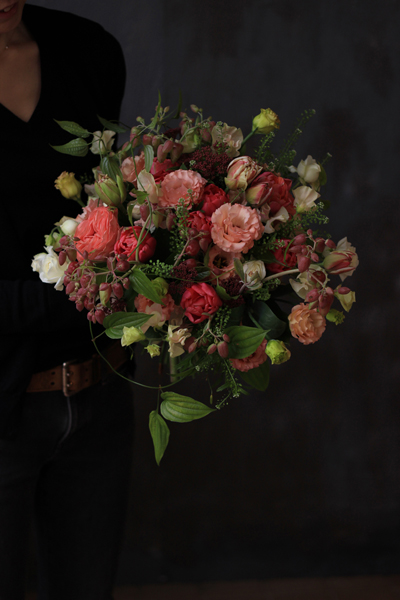 チューリップの花束