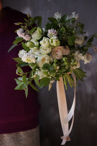 スノーキャップのブーケ