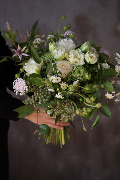 スノーキャップのブーケ