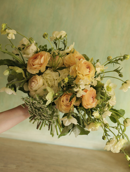 ラナンキュラスのブーケ