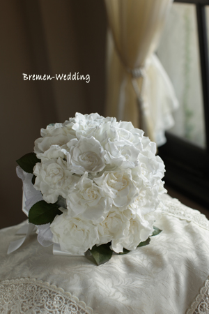 ガーデニアのブーケ