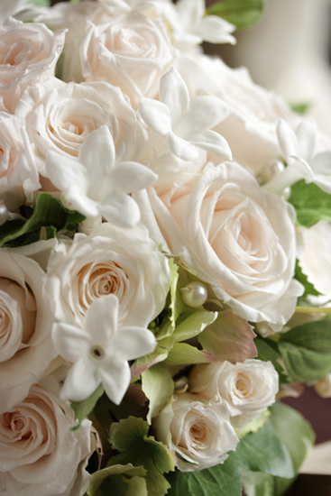 ピンクシャンパンのブーケ